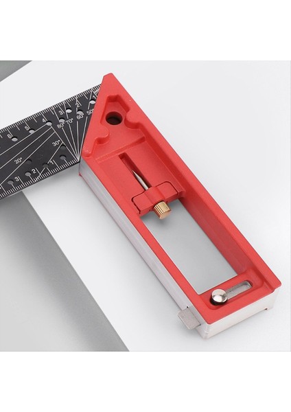 Çok Açılı Ölçüm Cetveli Evrensel Kombinasyon Açısı 45/90 Derecelik Çok Işlevli Gösterge Dik Açılı Cetvel (Yurt Dışından) indirimleri