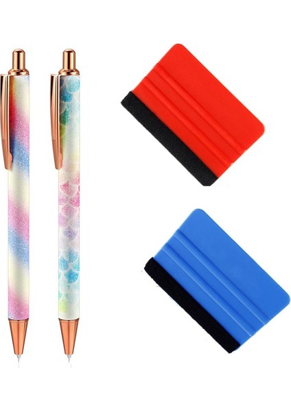 Vinil Vinil Için Ayıklama Aletleri Ayıklama Pimi Kalem Geri Çekilebilir Hava Salınımı Squegee Zanaat Için Ayıklama Kalemi (Yurt Dışından)