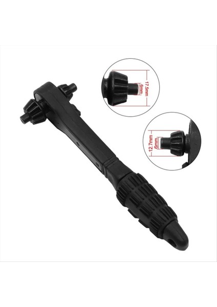 Anahtar Anahtarı Ikinci Bir-One Drill Chuck Anahtar Black Ratchet Çift Amaçlı Anahtar Çoğu Elektrikli Alet Için Uygundur (Yurt Dışından) indirimleri