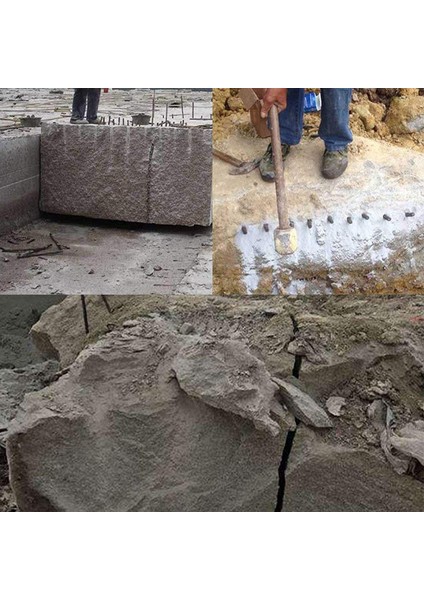 5pcs Taş Ayırıcı Demir Taş Ayırıcı Klips Taş Ocağı Aleti Elektrikli Çekiç Elmas Kafası (16MM) (Yurt Dışından) fırsatları