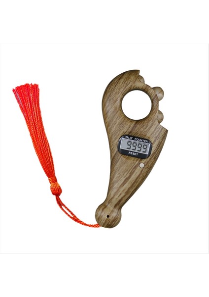 Dönen Dua Boncukları LED Dijital Sayacı Taşınabilir Parmak Sayaç Duası Islami Müslüman Eid Ler B (Yurt Dışından)