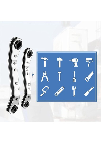 Klima Bakımı Için Set Seti 3/8 Inç Ila 1/4inch 5/16X1/4INCH Hvac Bakımı Için Cırcır Anahtarı (Yurt Dışından) modelleri