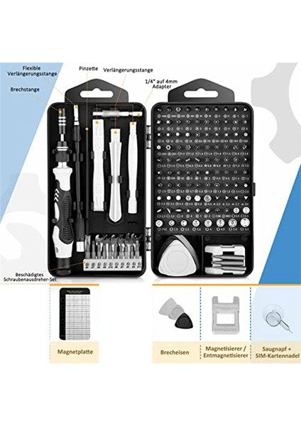 Hassas Tamirci Alet Seti 138&#39 De 1 Hassas Tamirci Tornavida Seti Manyetik Mini Tornavida Seti (Yurt Dışından) modelleri