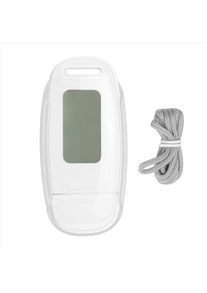 Basit Adım Sayacı Şarj Edilebilir Pil ile Yürüme 3D Pedometre Doğru Fitness Izleyici Dijital Pedometre Beyaz (Yurt Dışından)