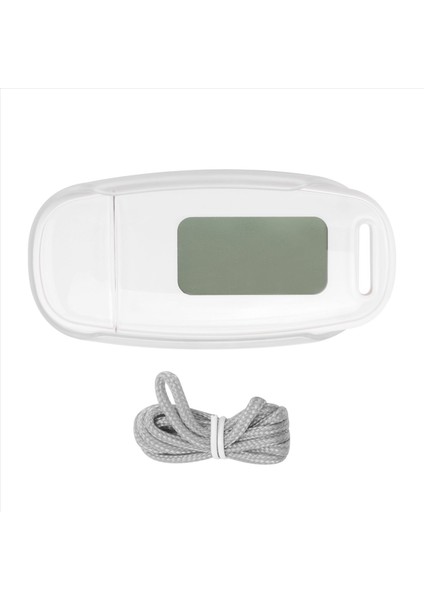 Basit Adım Sayacı Şarj Edilebilir Pil ile Yürüme 3D Pedometre Doğru Fitness Izleyici Dijital Pedometre Beyaz (Yurt Dışından) fiyatları