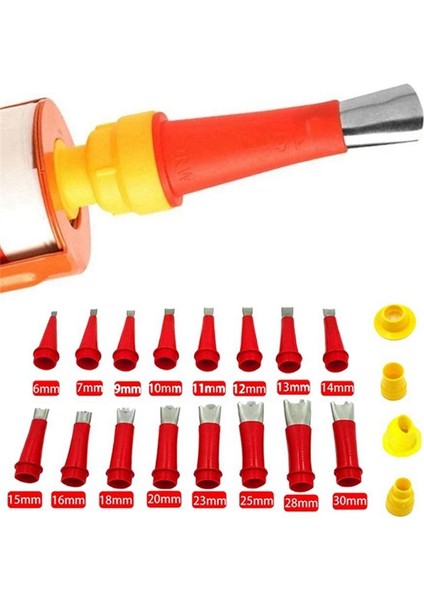 20 Parçalı Paslanmaz Çelik Tutkal Memesi Entegre Çıkarılabilir Taban Yapısı Tutkal Sızdırmazlık Maddesi Cam Tutkal Memesi (Yurt Dışından) modelleri