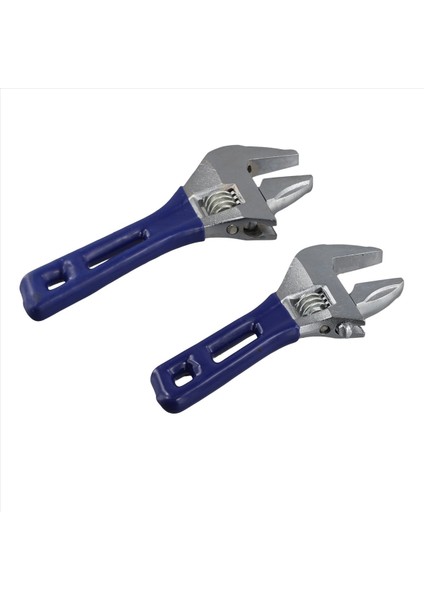 2pcs Evrensel Ayarlanabilir Anahtar Büyük Açılış Kısa Sap Çok Işlevli Mini Anahtar Banyo Araçları (Yurt Dışından)