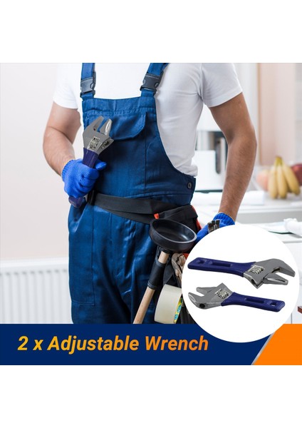 2pcs Evrensel Ayarlanabilir Anahtar Büyük Açılış Kısa Sap Çok Işlevli Mini Anahtar Banyo Araçları (Yurt Dışından) fırsatları