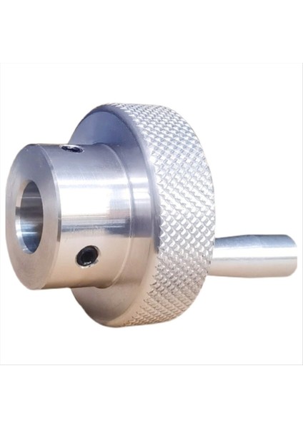 El Çarkı Sapı Dairesel Döner Makine Takımı Mekanik Slayt Ray Kılavuzu Vidalı Dış Çap 60MM Yuvarlak Delik 14MM (Yurt Dışından)