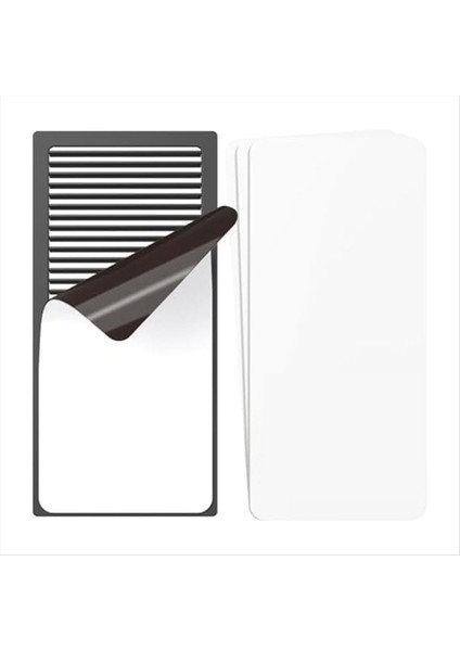 3 Paket Manyetik Havalandırma Kapakları Ev Için 5 5X12 Inç Manyetik Zemin Zemin Duvar ve Tavan Havalandırmaları Için Kayıt (Yurt Dışından)