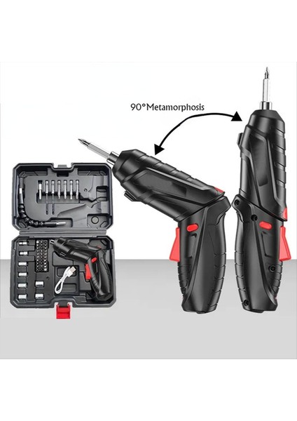 Elektrikli Tornavida 47PCS Kablosuz Tornavida 3 5n M Güç Tornavida 3 6V Kordonsuz Matkap Tornavida Şarj Edilebilir (Yurt Dışından) fiyatları