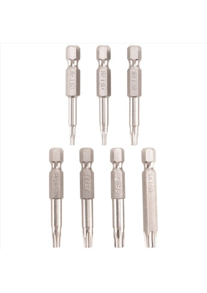 7pcs Set Star Bit Bit Tornavida Matkap Bitleri Vidalı Terozlu Manyetik 1/4inch Hex Shank El Aletleri Beş Noktalı Yıldız Delik Deliği (Yurt Dışından) modelleri
