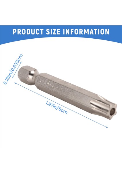 7pcs Set Star Bit Bit Tornavida Matkap Bitleri Vidalı Terozlu Manyetik 1/4inch Hex Shank El Aletleri Beş Noktalı Yıldız Delik Deliği (Yurt Dışından) fırsatları