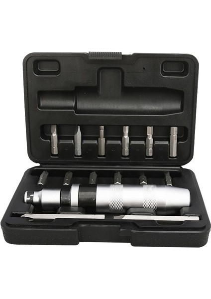 Tornavida Alet Seti Tornavida Kombinasyonu Seti 15 Parçalı Li Darbeli Sürücü Seti Darbe Sürücü Seti (Yurt Dışından)