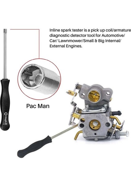 Karbüratör Ayarlama Aracı Tornavida Kiti Temizleyici Motorlu Ateşleme Test Cihaz Test Cihazı 2 Bisiklet Karboratör Motor Dizesi/düzeltme/yabani Ot Yiyen/chainsaw (Yurt Dışından) fiyatları