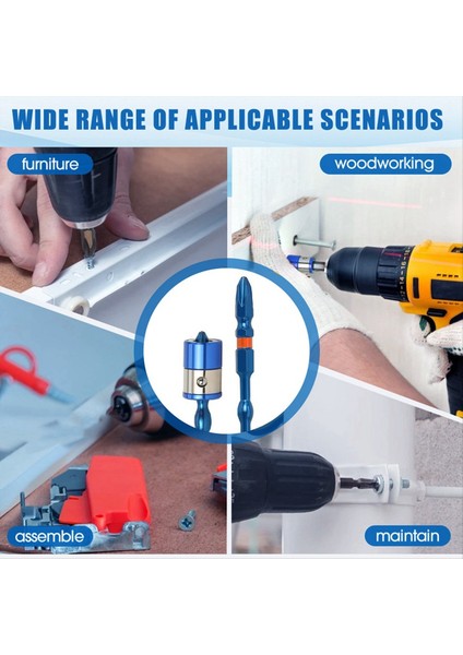 Ph2 x K5 Kaçan Önleyici Boyunma Bitki Seti Elektrik Bit Çift Bit Elektrik Matkap Bit (Yurt Dışından) modelleri