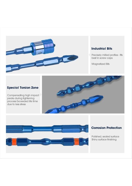 Ph2 x K5 Kaçan Önleyici Boyunma Bitki Seti Elektrik Bit Çift Bit Elektrik Matkap Bit (Yurt Dışından) fırsatları