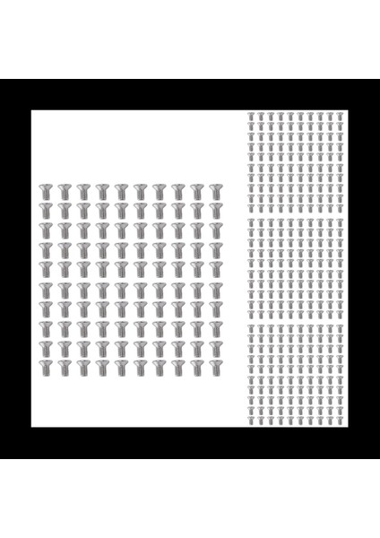 M3 x 6mm Phillips Düz Head Countersunk Cıvatalar Makine Vidaları 500 Pcs (Yurt Dışından)