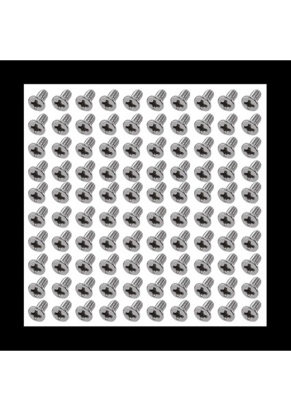 M3 x 6mm Phillips Düz Head Countersunk Cıvatalar Makine Vidaları 500 Pcs (Yurt Dışından) fiyatları