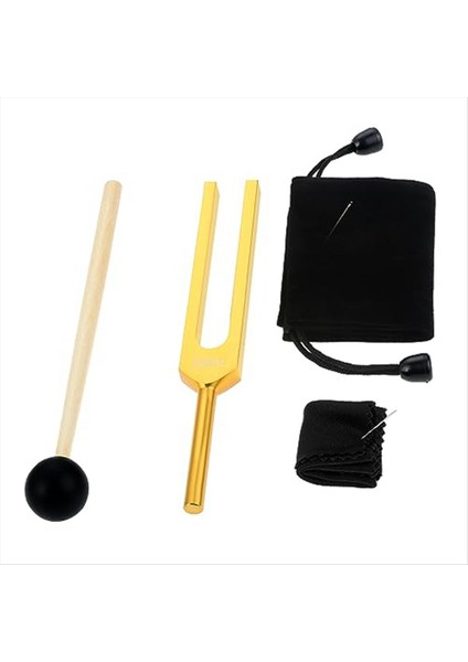 528 Hz Tuning Fork Gold Solfegio Tuning Forks 528 Hz Müzik Enstrümanı Meditasyon Gevşeme (Yurt Dışından)