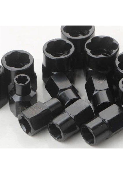 Somun ve Cıvata Çıkarıcı Hasarlı Vidalı Sökücü Darbe Soket Alet Seti Cıvata Somun Vidası Çıkarma Soketi Anahtarı Shrenchtool Kiti (Yurt Dışından) fırsatları