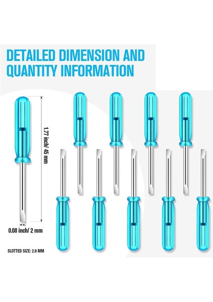 100 Adet 2 0 mm Mavi Tutlu Saatler Cep Telefonu HDD Kamera Dizüstü Bilgisayar Onarım Aracı (Yuvalı) (Yurt Dışından) fırsatları