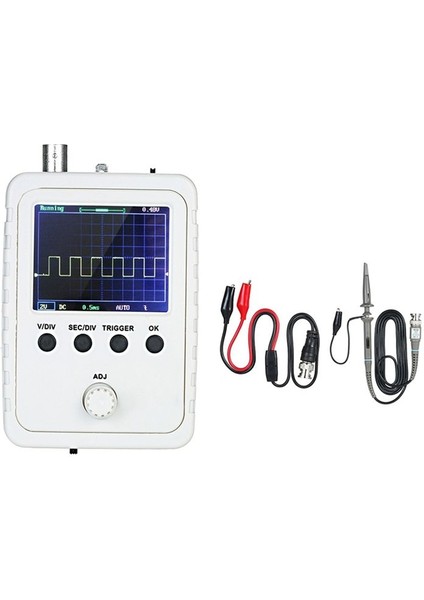 Mini Osiloskop El Tipi Dijital Osiloskop 0-200KHZ Bant Genişliği ile 1m Örnekleme Oranı Prob Ab Fişi ile (Yurt Dışından)