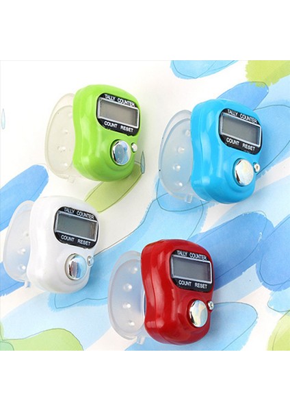 6x LCD Parmak El Yüzüğü Örgü Sırası Taksit Sayaç Pedometresi Dijital El Taliye Karşı Renk (Yurt Dışından) fiyatları