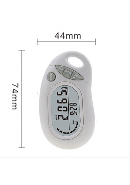 Mini 3D Pedometre Taşınabilir Büyük Ekran Adım Sayaç Tracker Telefon Veya Uygulama Yok Hassas Mini Pedometre (Yurt Dışından) modelleri