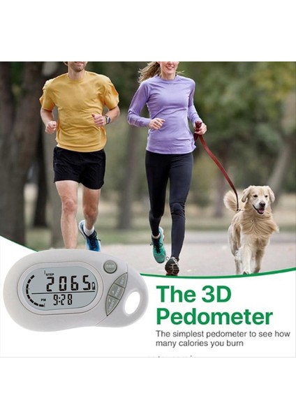 Mini 3D Pedometre Taşınabilir Büyük Ekran Adım Sayaç Tracker Telefon Veya Uygulama Yok Hassas Mini Pedometre (Yurt Dışından) indirimleri