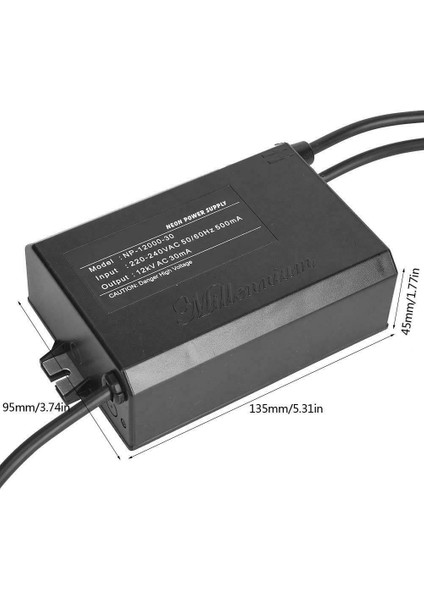 1pc Neon Işık Işareti Transformatör Güç Kaynağı P-12000-30 12KV 30MA (Yurt Dışından) fırsatları