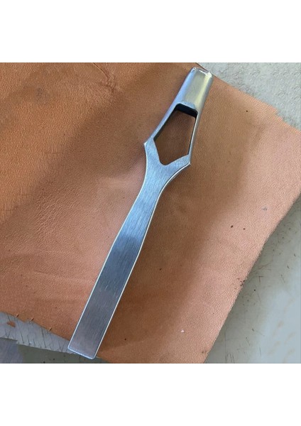 Zanaat Kemer Oval Yumruk Aracı Düz Yumruk Dikiş Kemeri Düz Kesme Kesme Alet Kemeri Yumruk 8x5 (Yurt Dışından) modelleri