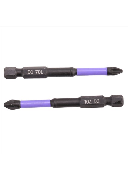 Ph2 Manyetik Parti Başı Çapraz Tornavida Darbesi Matkap Bit Vidası 70MM Kaymaz Elektrikli Tornavida Elektrikli Aletler (Yurt Dışından) fiyatları