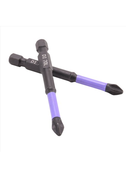 Ph2 Manyetik Parti Başı Çapraz Tornavida Darbesi Matkap Bit Vidası 70MM Kaymaz Elektrikli Tornavida Elektrikli Aletler (Yurt Dışından) modelleri