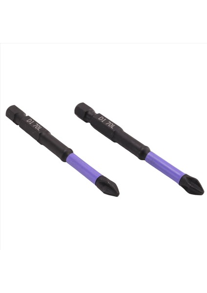 Ph2 Manyetik Parti Başı Çapraz Tornavida Darbesi Matkap Bit Vidası 70MM Kaymaz Elektrikli Tornavida Elektrikli Aletler (Yurt Dışından) fırsatları