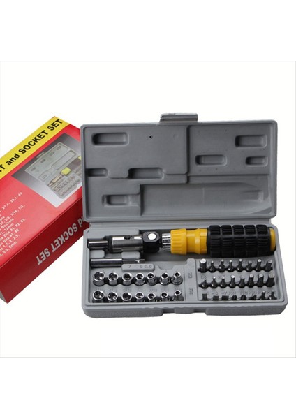 41 Parçalı Çok Fonksiyonlu Tornavida Seti Alet Tornavida Sokak Anahtarı Kombinasyonu Soket Anahtarı (Yurt Dışından) modelleri