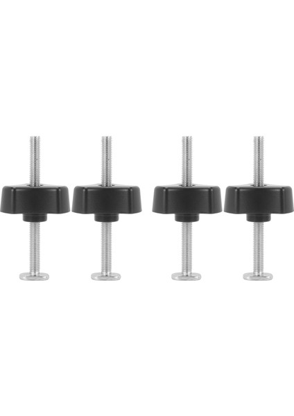 4 Set T Vidası ve M8 Plastik Sap Metal Hızlı Oyunculuk T-Yüzü T-Track Dıy Ahşap Aracı Için Kelepçe Seti (Yurt Dışından)