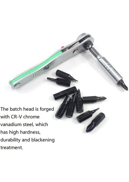 12PCS Taşınabilir Çift Yönlü Cırcır Tornavida Seti Çok Amaçlı Tornavida Seti Taşınabilir Mandal El Aletleri (Yurt Dışından) indirimleri