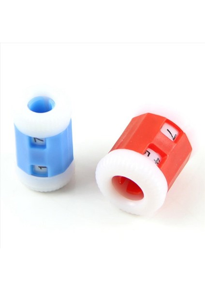 6 Büyük Kırmızı Plastik Örgü Örgü Iğneleri Sıra Sayacı +6 Küçük Mavi Plastik Örgü Örgü Iğneler Satır Sayacı (Yurt Dışından) indirimleri