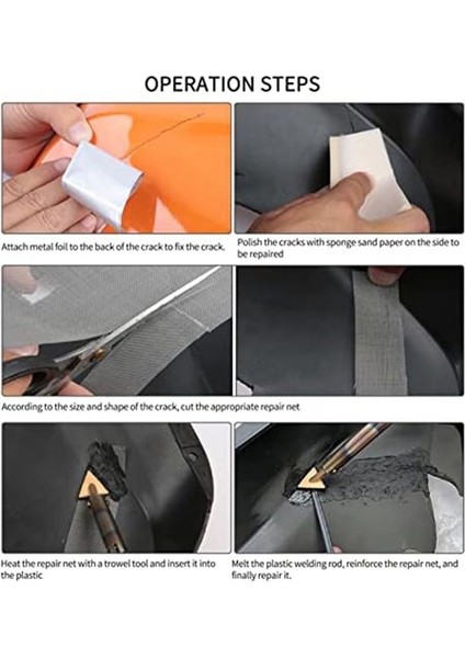 Plastik Kaynakçı - 100W Plastik Kaynak Kiti Kaynak Demir Gunwith 56 Çubuk Karbaşaşırlar Için Yüzey Onarım Aracı Abd Fişi (Yurt Dışından) indirimleri