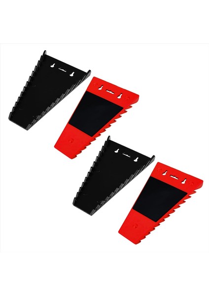 4 Paket Manyetik Anahtar Organizer Takım Kutusu ve Duvara Bağlı Manyetik Ankavulu Tutucu Için Tavuk Tepsi Tepsisi (Yurt Dışından)