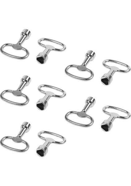 Cıvata Üçlü Kısaltılmış Üçgen Metal Panel Için Anahtar Yuva 8 mm x 10 (Yurt Dışından)