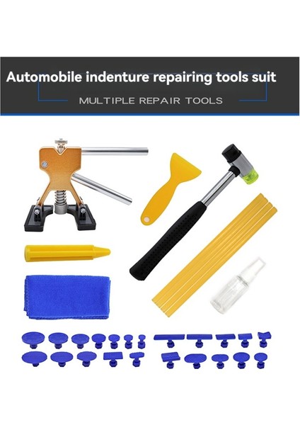 Araba Dent Onarım Araçları Kiti Slayt Ters Çekiç Emme Kupası Otomatik Vücut Boya Boyasız Diş Çıkarma Aracı Çekme Aracı Kiti (Yurt Dışından) fiyatları