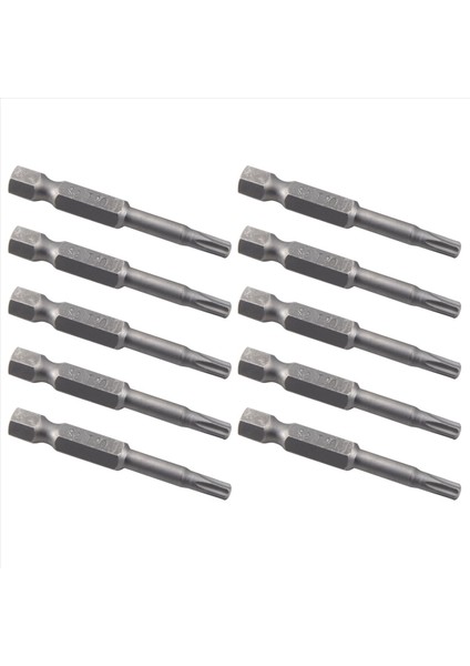 6 3mm Altıgen Şey 4mm T20 Manyetik Uç Torx Tornavida Bitleri 10 Pc (Yurt Dışından) modelleri