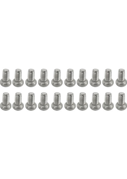 120PCS M2 x 4mm 304 Paslanmaz Çelik Phillips Yuvarlak Kafa Vidaları Cıvatası (Yurt Dışından) modelleri