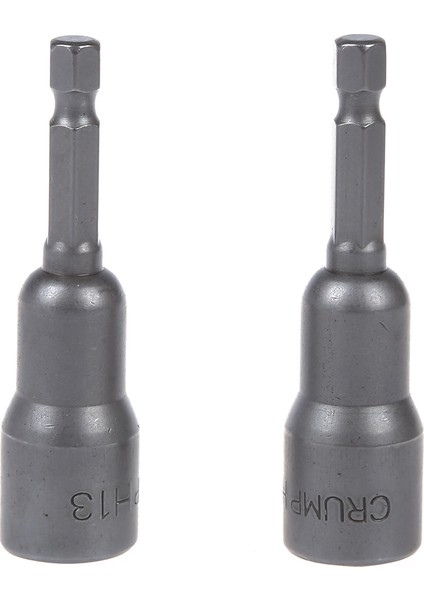 2pcs 1/4 Shank 13MM Altı Soket Somut Somun Sürücüsü Bit (Yurt Dışından)