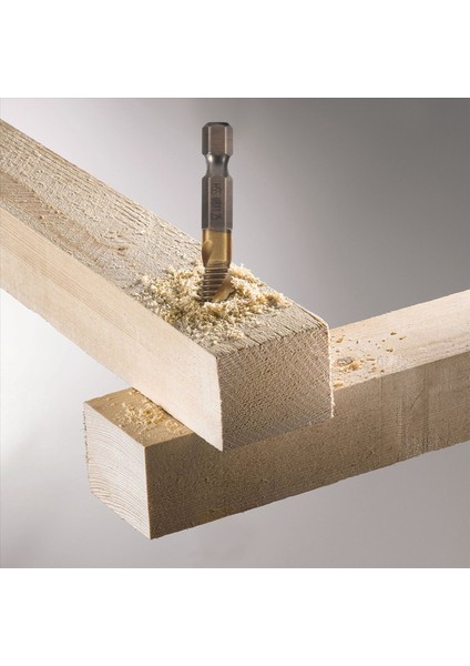 7pcs 1/4inch Hex Shank Titanyum Kombinasyon Matkap ve Tap Set Metrik Iş Parçacığı Hss M3-M10 Vida Bit Aracı (Yurt Dışından) indirimleri