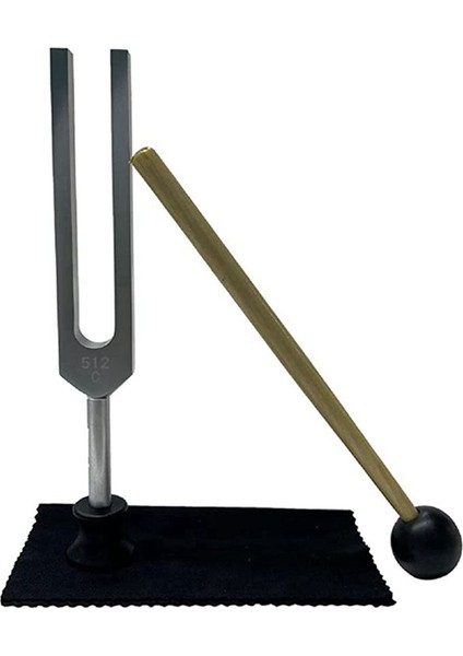 Silikon Çekiç Onarım Aleti Temizlik Bezi ve Depolama Torbası ile Terapi Için Tüner Çatal Seti (128Hz 256Hz 512Hz) (Yurt Dışından) fiyatları