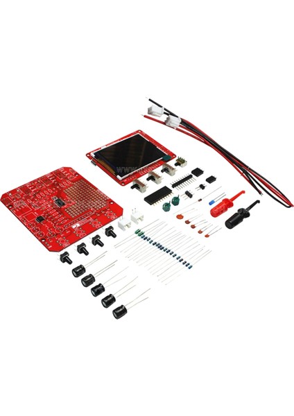 DSO138MINI Dijital Osiloskop Kiti Dıy Öğrenme Cep Boyu DSO138 Yükseltme (Yedek Parçalar) (Yurt Dışından)