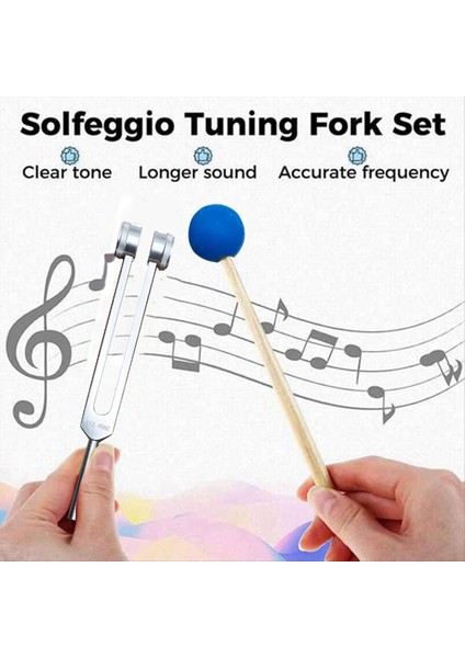 112 45Hz Tuning Çatal Seti Müzik Çakra Için Çatal Tuning Ses Terapisi Vücut Zihin ve Ruhu Uyum (Yurt Dışından) modelleri